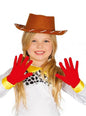 Guantes infantiles rojos para niña - Guirca | Funidelia