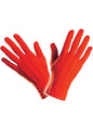 Guantes simples de color rojo para hombre - Widmann | Funidelia
