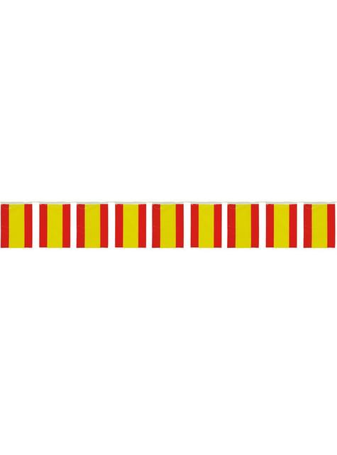 Guirnalda 50 m. Banderas de España grandes