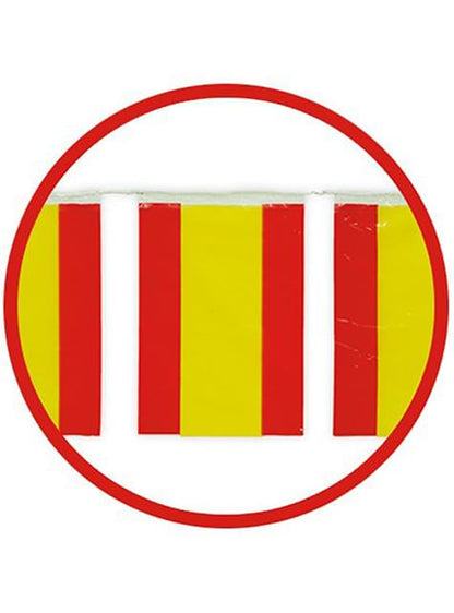 Guirnalda 50 m. Banderas de España grandes
