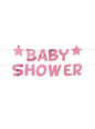 Guirnalda Baby Shower rosa - Pink Star - Neviti | Funidelia