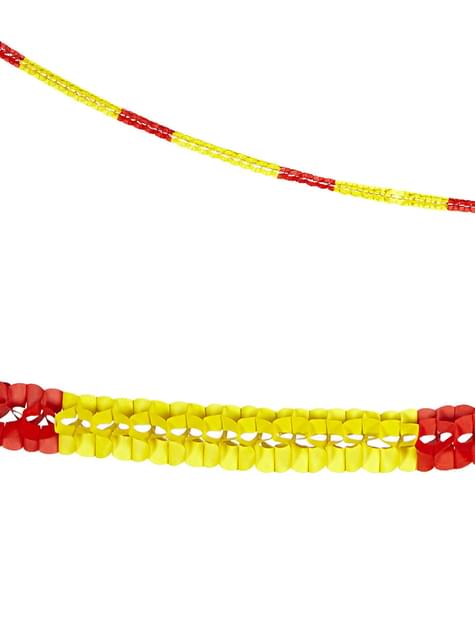 Guirnalda bandera de España