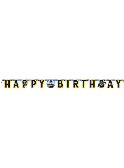 Guirnalda Batman “Happy Birthday“ - Unique | Funidelia