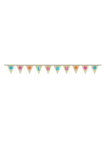 Guirnalda Burlap Flor - AMSCAN | Funidelia