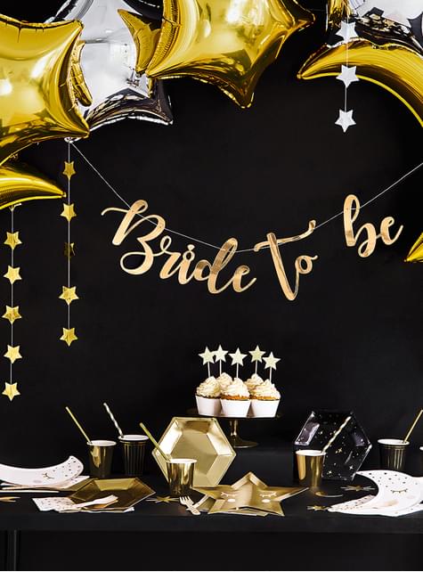 Guirnalda con estrellas plateadas (3,6 m) - Partydeco | Funidelia