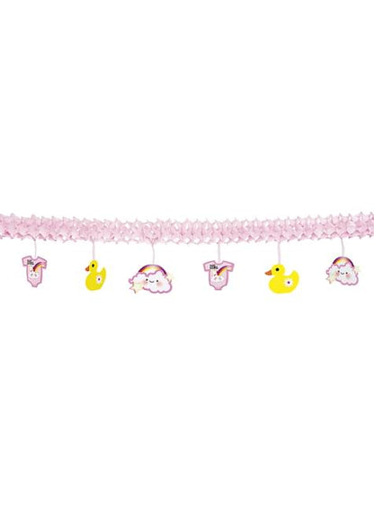 Guirnalda con nubes y patos “Baby Girl“ - Boland | Funidelia