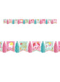 Guirnalda con pompones de unicornio - Pretty Unicorn - AMSCAN | Funidelia