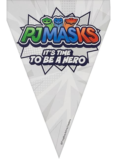 Guirnalda de banderines de Pj Masks - Funiglobal | Funidelia