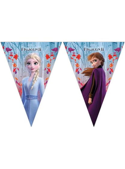 Guirnalda de banderines Frozen 2 - Procos | Funidelia