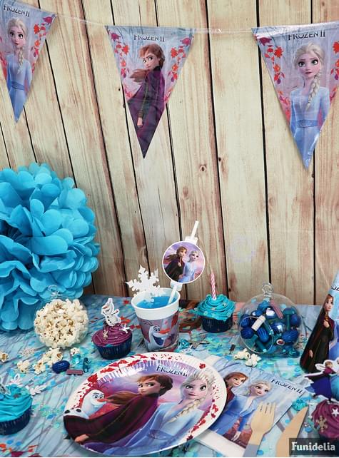 Guirnalda de banderines Frozen 2 - Procos | Funidelia