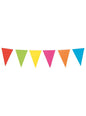 Guirnalda de banderines multicolores (3 m)