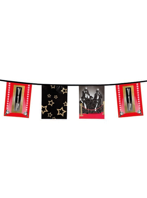 Guirnalda de banderines para fiesta VIP - Elegant Collection - Boland | Funidelia