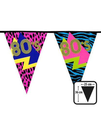 Guirnalda de fiesta de los años 80 - Boland | Funidelia