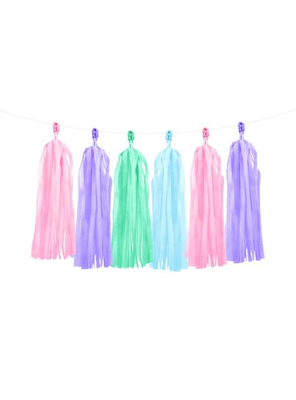 Guirnalda de flecos multicolor - Yummy - Partydeco | Funidelia