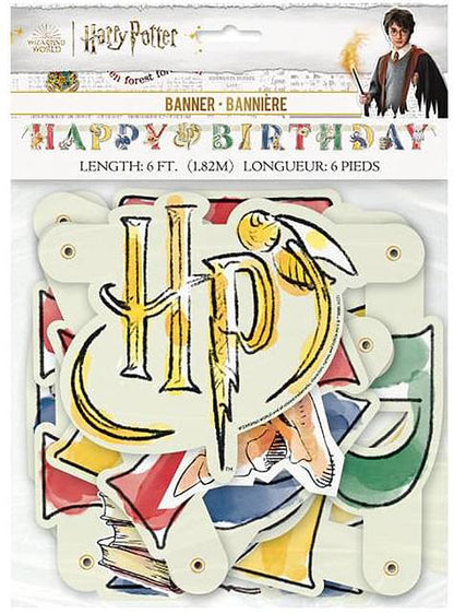 Guirnalda de “Happy Birthday“ de Harry Potter - Harry Potter World - Unique | Funidelia