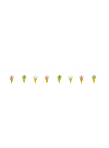Guirnalda de helados de panel de abeja - Unique | Funidelia