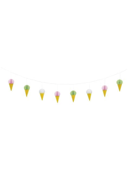 Guirnalda de helados de panel de abeja - Unique | Funidelia