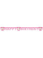 Guirnalda de Hello Kitty “Happy Birthday“ - Hello Kitty Hearts - Procos | Funidelia
