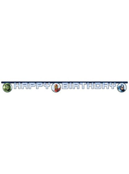 Guirnalda de Los Vengadores “Happy Birthday“ - Procos | Funidelia