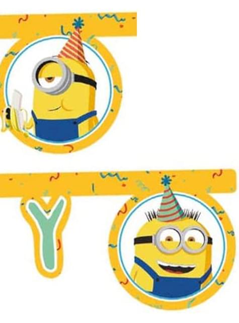 Guirnalda de Minions “Happy Birthday“