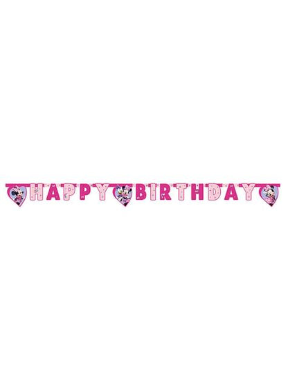 Guirnalda de Minnie Mouse “Happy Birthday“ - Procos | Funidelia