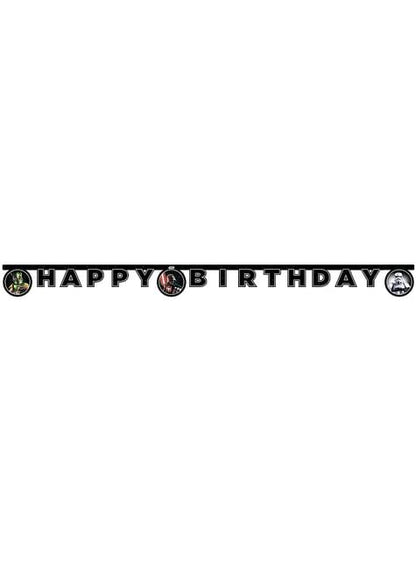 Guirnalda de Star Wars “Happy Birthday“ - Procos | Funidelia