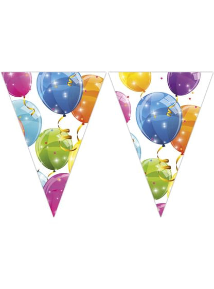 Guirnalda de triángulos Sparkling Balloons - Procos | Funidelia