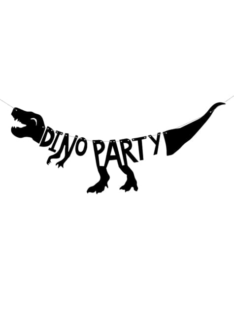 Guirnalda “Dino Party“ - Dinosaur Party