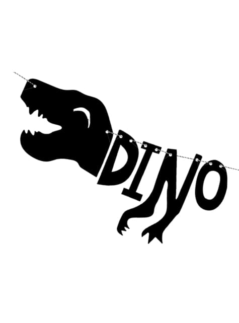 Guirnalda “Dino Party“ - Dinosaur Party