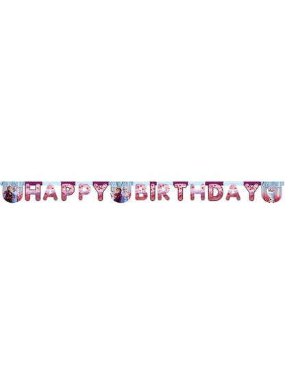 Guirnalda Frozen 2 Happy Birthday - Procos | Funidelia