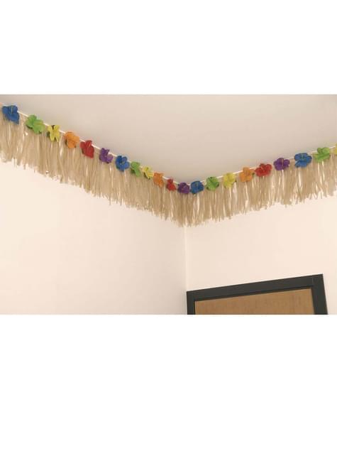 Guirnalda hawaiana decoración
