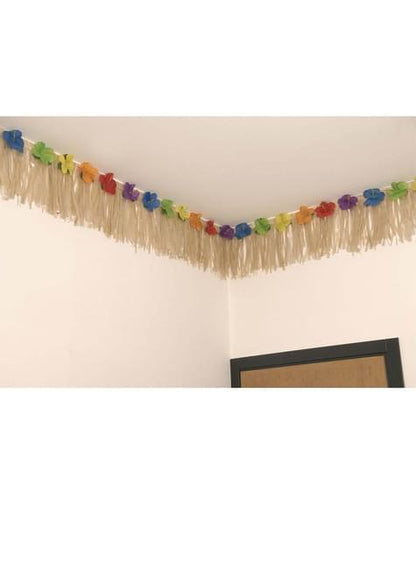 Guirnalda hawaiana decoración
