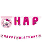 Guirnalda Hello Kitty “Happy Birthday“ - Hello Kitty Hearts - Procos | Funidelia