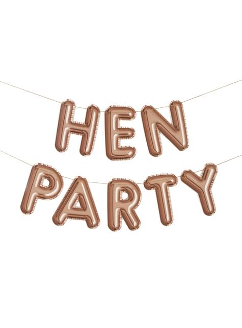 Guirnalda “Hen Party“ oro rosa - Glitz ¬ Glamour - Neviti | Funidelia
