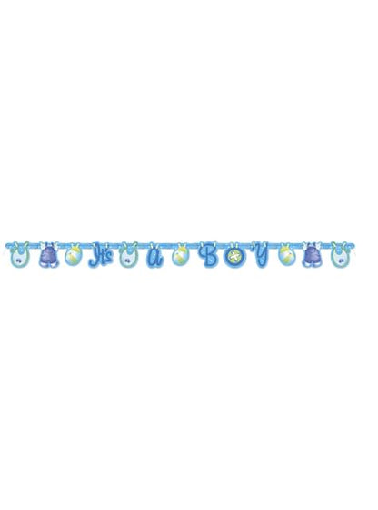 Guirnalda It’s a Boy -Blue Clothesline Baby Shower - Unique | Funidelia
