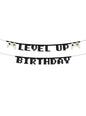 Guirnalda “Level up Birthday“ - Videogame party - Partydeco | Funidelia