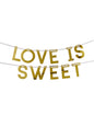 Guirnalda “Love si sweet“ en dorado - Geo Floral - Neviti | Funidelia
