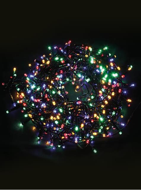Guirnalda navideña multifunción de luces coloridas