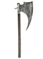 Hacha medieval envejecida