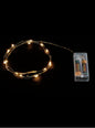 Hilo luminoso blanco cálido 20 LED - Guirca | Funidelia
