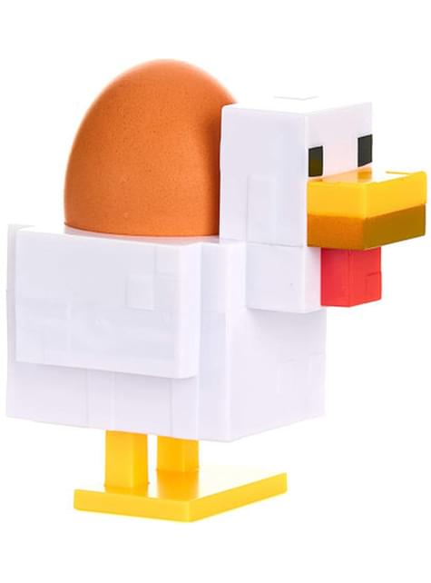 Huevera y cortador de tostadas de Pollo de Minecraft