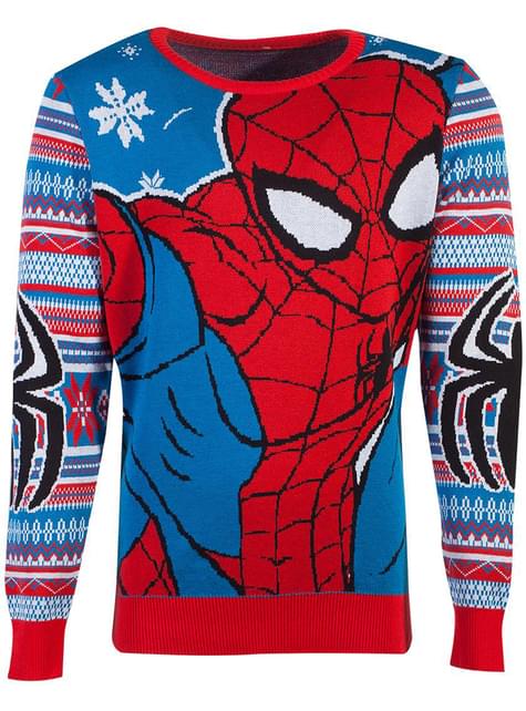 Jersey de Spiderman navideño para adulto unisex - Marvel