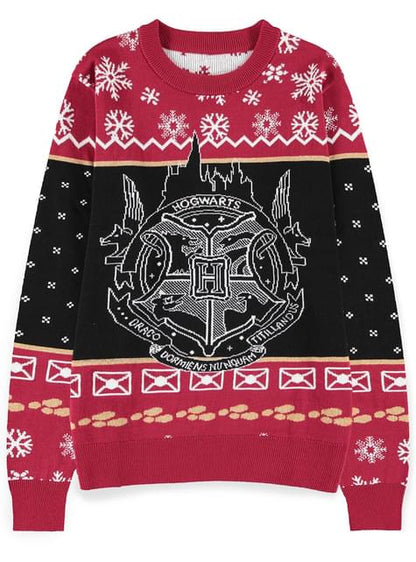 Jersey navideño Hogwarts para hombre - Harry Potter - DIFUZED Bioworld Europe | Funidelia