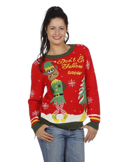 Jersey navideño rojo para adulto - Wilbers | Funidelia
