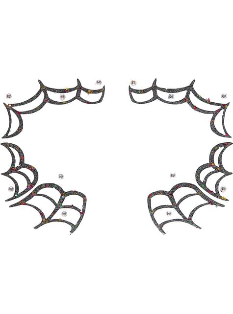 Joyas faciales de araña para mujer