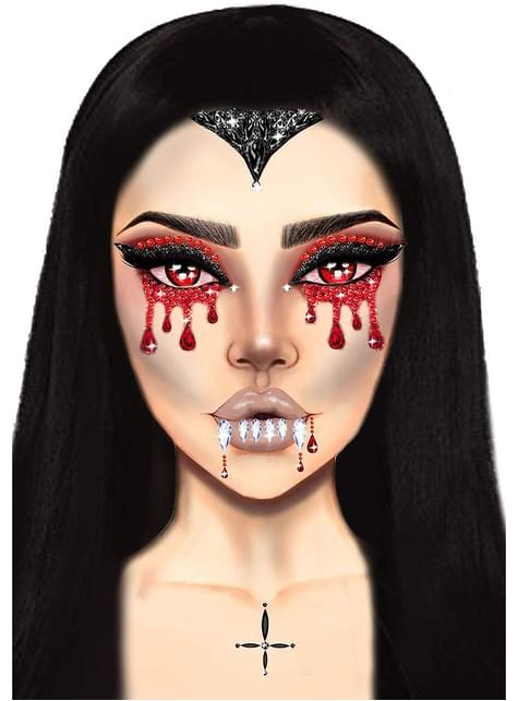 Joyas faciales de Vampiresa