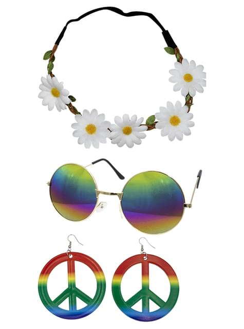 Kit accesorios hippie - Funiglobal | Funidelia