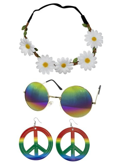 Kit accesorios hippie - Funiglobal | Funidelia