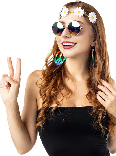 Kit accesorios hippie - Funiglobal | Funidelia
