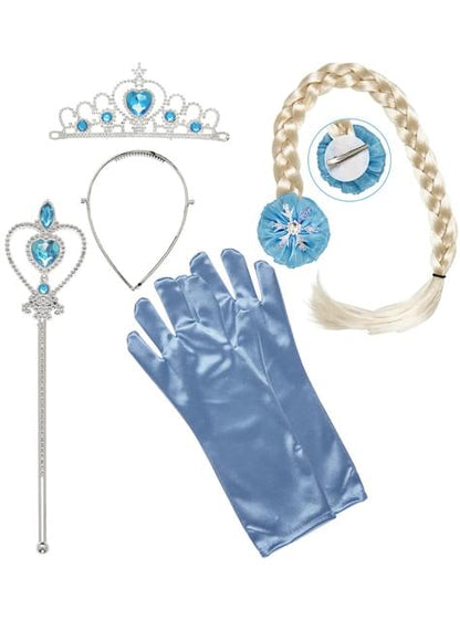 Kit de accesorios de princesa de las nieves para niña - Widmann | Funidelia